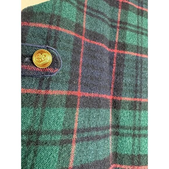 Ralph Lauren Plaid Wool Overalls Boys Sz. 18mo - Picture 2 of 5